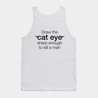 Cat Eye Taylor Swift Vigilante Tank Top